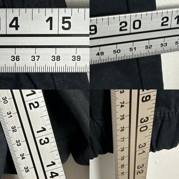 SOLD Zanerobe Sureshot Joggers Black Mens Size 32 Slouch Cotton Casual‎ Pants - Picture 15 of 16